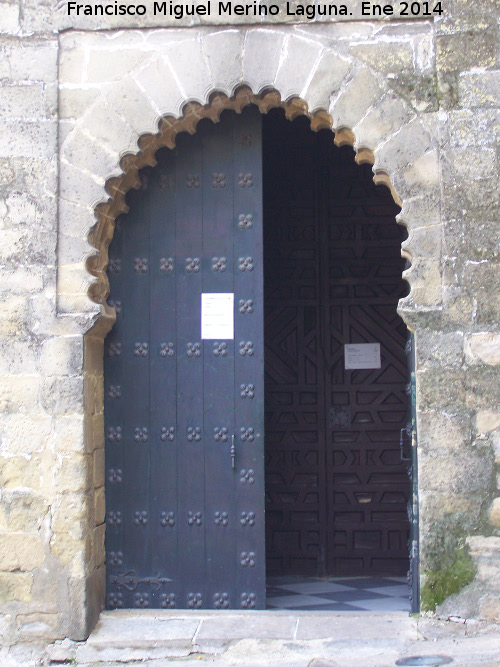 Arco de herradura - Arco de herradura. Catedral de Baeza
