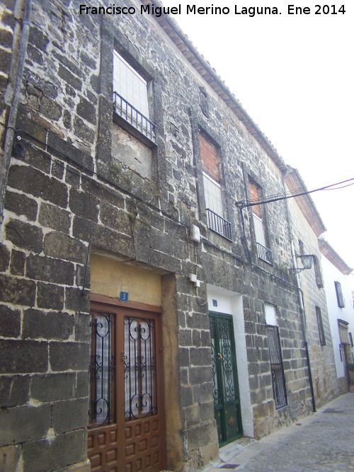 Casa de la Calle Cannigo Melgares n 3 y 5 - Casa de la Calle Cannigo Melgares n 3 y 5. Fachada