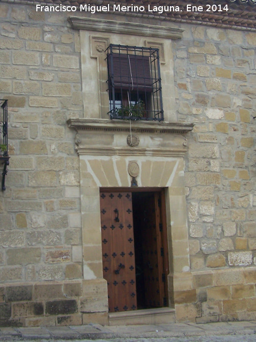 Casa de la Plaza de Santa Mara n 1 - Casa de la Plaza de Santa Mara n 1. Portada