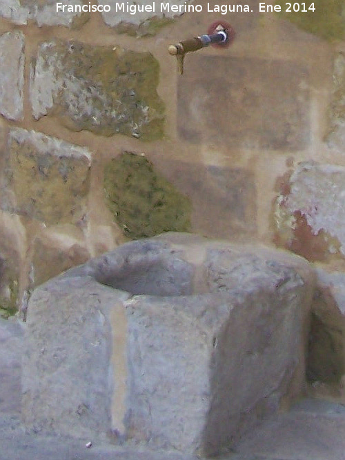 Fuente de la Plazuela del Cristo del Calvario - Fuente de la Plazuela del Cristo del Calvario. 