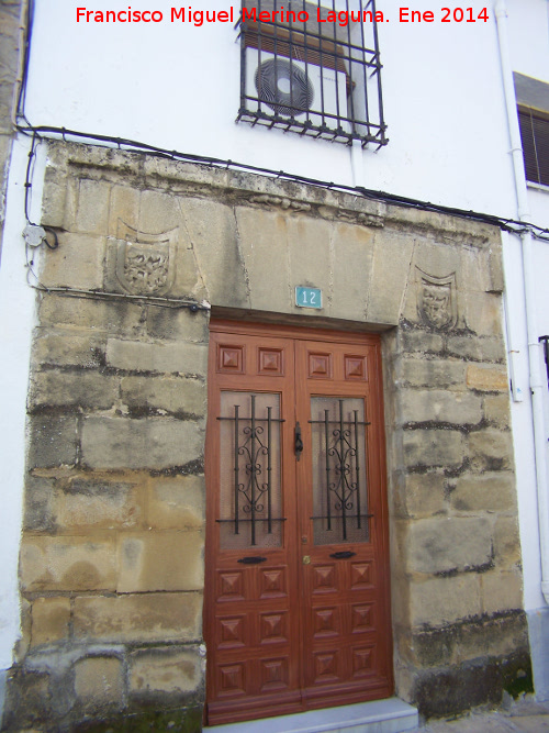 Casa de la Calle San Juan Bautista n 12 - Casa de la Calle San Juan Bautista n 12. Portada