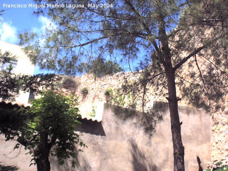 Muralla de Jan. Lienzo desde el Torren desmochado al Torren oculto - Muralla de Jan. Lienzo desde el Torren desmochado al Torren oculto. 