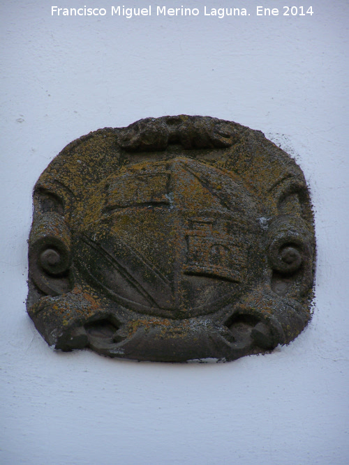 Casa de la Calle Conde Romanones n 23 - Casa de la Calle Conde Romanones n 23. Escudo