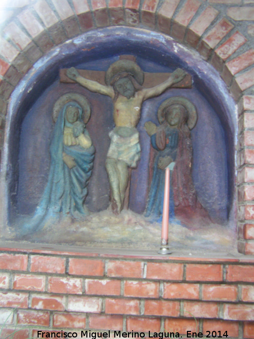 Capilla del Cristo del Cambrn - Capilla del Cristo del Cambrn. Hornacina