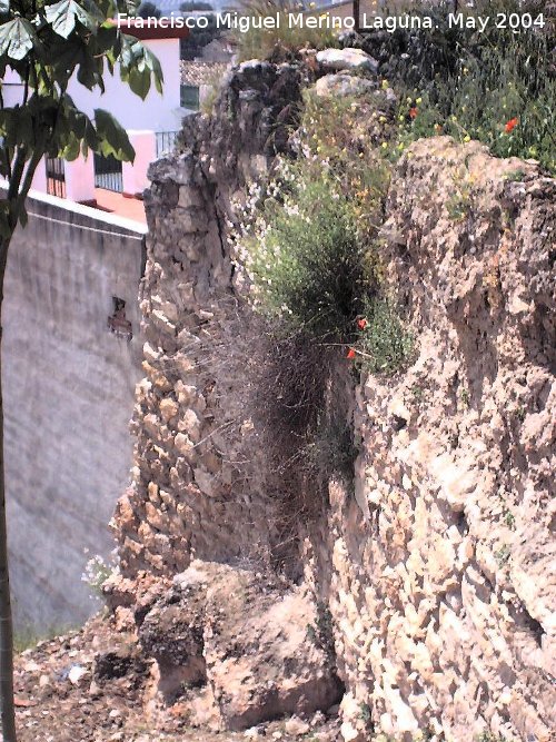 Muralla de Jan. Lienzo de Santa Ana - Muralla de Jan. Lienzo de Santa Ana. 