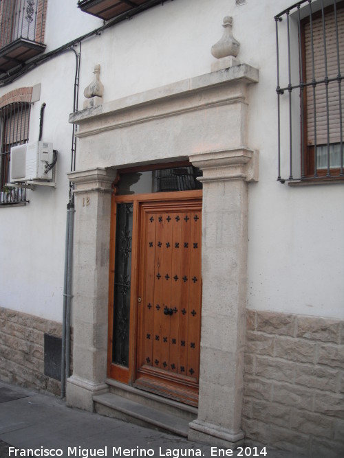Casa de la Calle San Andrs n 12 - Casa de la Calle San Andrs n 12. Portada