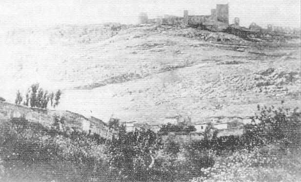 Muralla de Jan. Lienzo de la Carretera de Crdoba - Muralla de Jan. Lienzo de la Carretera de Crdoba. 1867. Se puede apreciar que estaba intacto