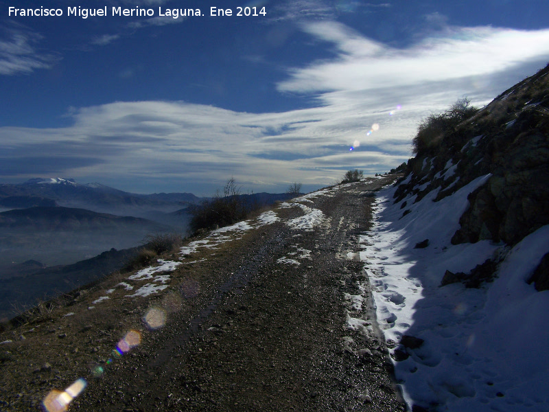 Camino del Pico Jabalcuz - Camino del Pico Jabalcuz. 