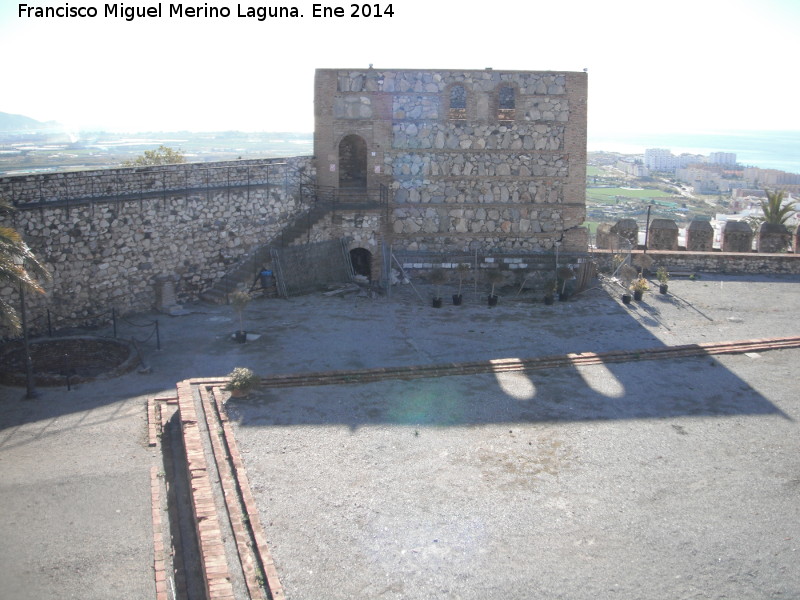 Castillo de Salobrea. Alcazaba - Castillo de Salobrea. Alcazaba. Patio de Armas