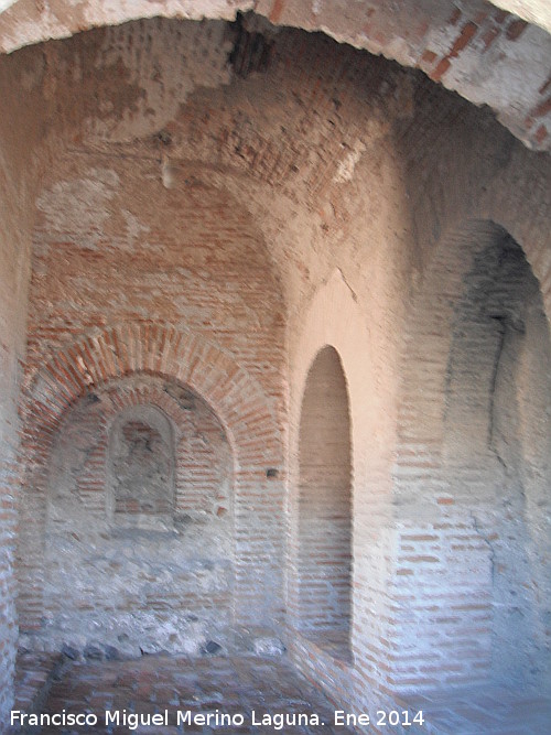 Castillo de Salobrea. Puerta de la Alcazaba - Castillo de Salobrea. Puerta de la Alcazaba. Acodo