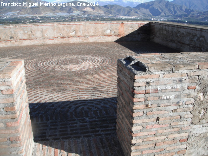 Castillo de Salobrea. Torre del Agua - Castillo de Salobrea. Torre del Agua. Azotea