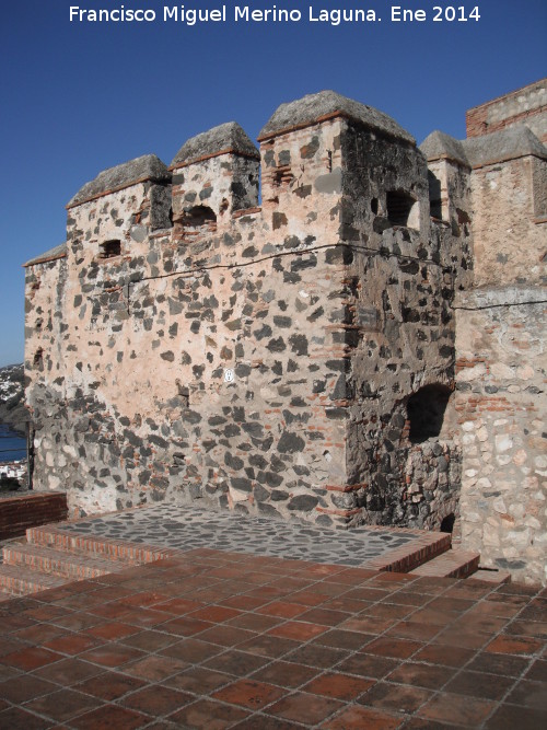 Castillo de Salobrea. Torre del Aljibe - Castillo de Salobrea. Torre del Aljibe. 
