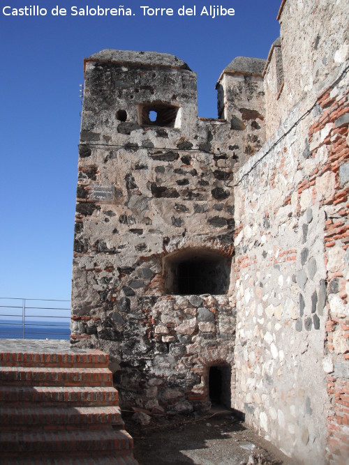 Castillo de Salobrea. Torre del Aljibe - Castillo de Salobrea. Torre del Aljibe. 