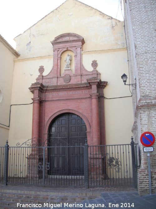 Iglesia de San Juan Bautista - Iglesia de San Juan Bautista. Portada principal