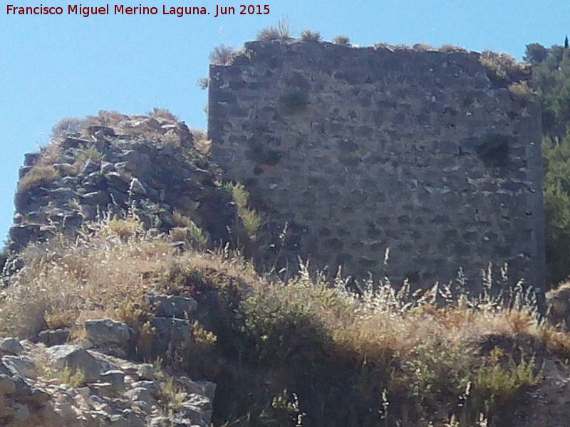 Muralla de Jan. Torren Esquinero - Muralla de Jan. Torren Esquinero. Parte alta