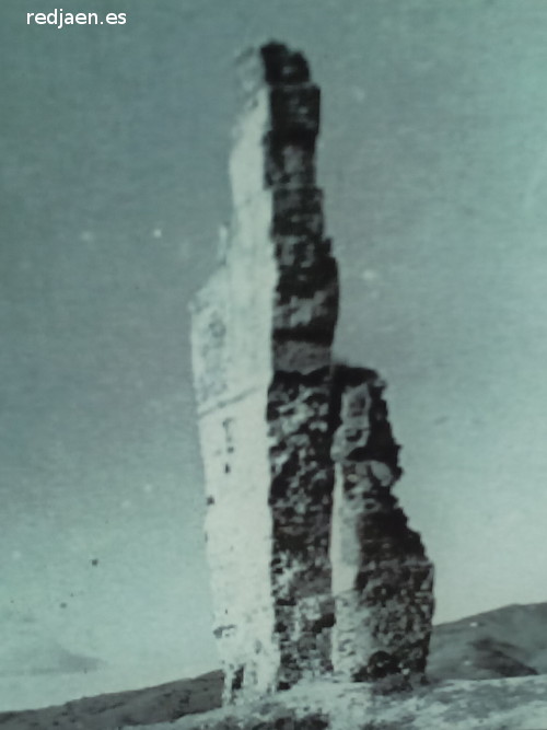 Alcazaba. Torre del Homenaje - Alcazaba. Torre del Homenaje. Foto antigua