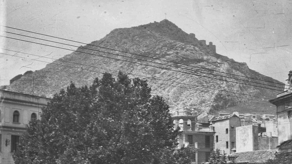 Cerro de Santa Catalina - Cerro de Santa Catalina. Foto antigua. Archivo IEG