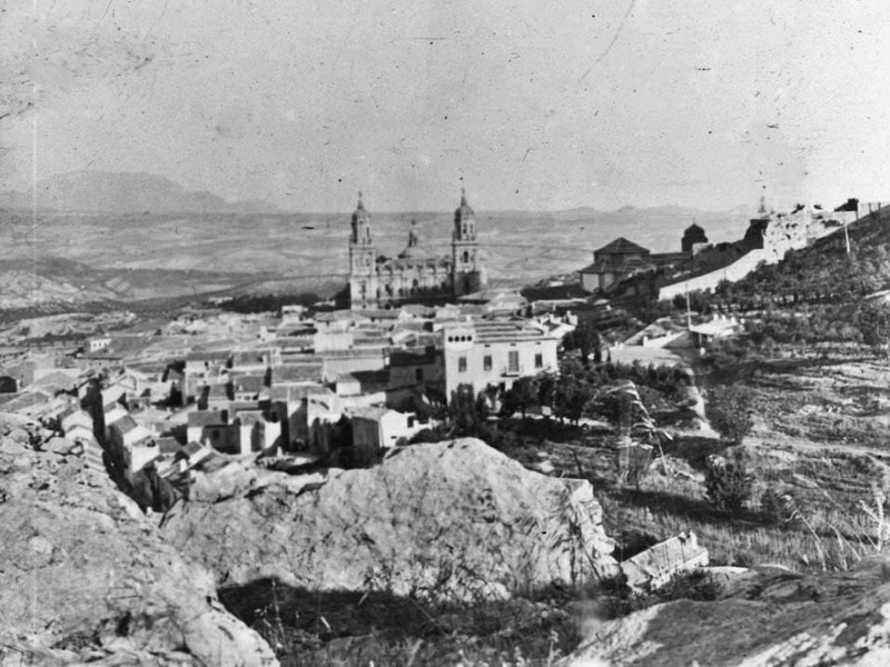 Cerro de Santa Catalina - Cerro de Santa Catalina. Foto antigua. Vistas desde el Cerro de Santa Catalina. Archivo IEG