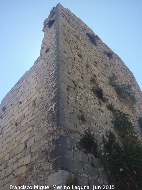 Muralla de Jan. Torren Saetera - Muralla de Jan. Torren Saetera. Esquina