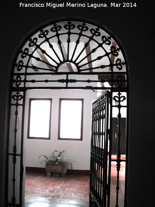 Palacio de los Salazares - Palacio de los Salazares. Puerta del zaguán