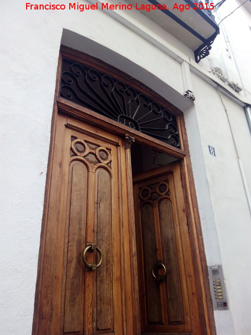 Casa de la Calle Almendros Aguilar n 8 - Casa de la Calle Almendros Aguilar n 8. Puerta