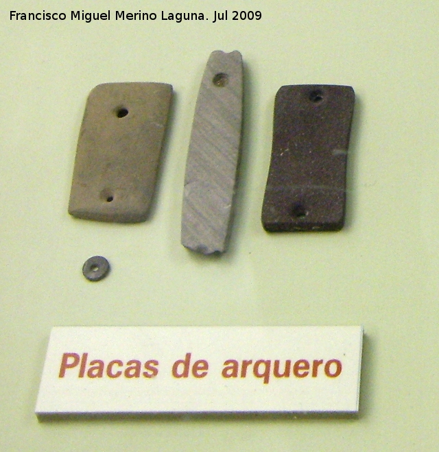 Museo Provincial - Museo Provincial. Placas de arquero