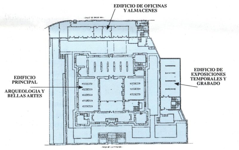 Museo Provincial - Museo Provincial. Planos generales