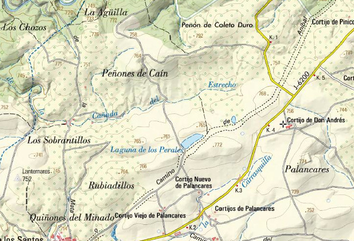 Cortijo de Don Andrs - Cortijo de Don Andrs. Mapa
