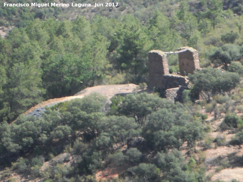 Mina del Avellanar - Mina del Avellanar. Cabria del cerro de enfrente