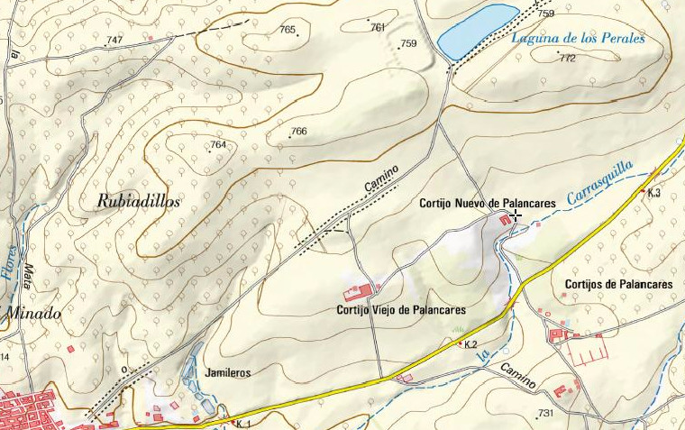 Cortijo Palancares Alto - Cortijo Palancares Alto. Mapa
