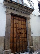 Casa de la Calle Madre de Dios n 1. Portada