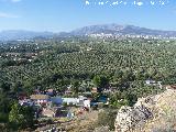 Oppidum Puente Tablas. Vistas. Sus tierras de cultivo y comunicacin visual con el Oppidum de Jan