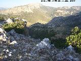 Aldea de Santa Cristina u Otiar. Desde el Castillo Calar