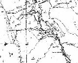 Aldea de Santa Cristina u Otiar. Mapa 1878