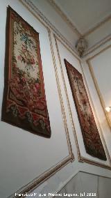 Palacio de los Cobaleda Nicuesa. Tapices de la Escalera