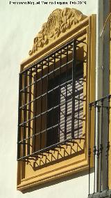 Casa de la Avenida Virgen de la Consolacin n 3. Ventana