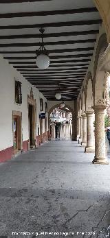 Palacio de Los Vilches. Soportales