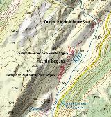 Aldea Fuente Segura de Enmedio. Mapa