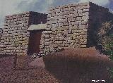 Torreparedones. Puerta Oriental. Reconstruccin virtual