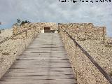 Torreparedones. Santuario Ibero. Rampa