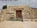 Torreparedones. Santuario Ibero. Entrada a la Cella