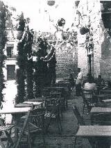 Plaza de los Jardinillos. Foto antigua. Terraza del Bar Manolo