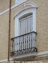 Casa de la Calle Sagasta n 8. Balcn