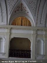 Convento de los Jesuitas. Palco en la iglesia