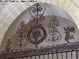 Colegiata de Santa Mara de los Reales Alczares. Capilla de los Toreros. Parte alta de la reja
