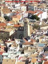 Iglesia de San Juan. Desde el Cerro de Santa Catalina