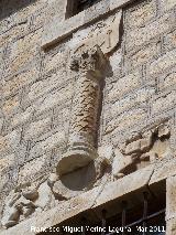 Iglesia de San Andrs. Columna izquierda