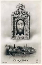 Santo Rostro. Antigua postal