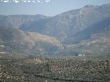 Sierra de Jan. Desde el Cerro de las Canteras