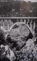 Puente de Hierro. Foto antigua